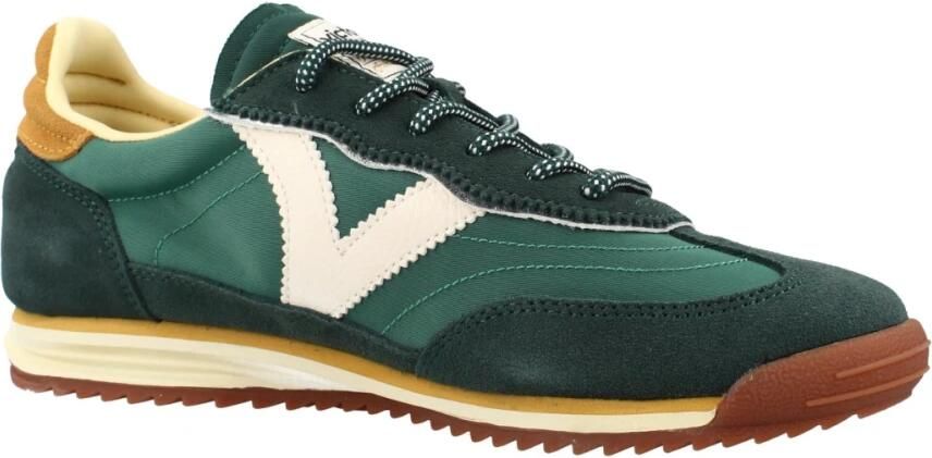 Victoria Nylon en split-lederen sneakers voor vrouwen Saturno - Foto 7