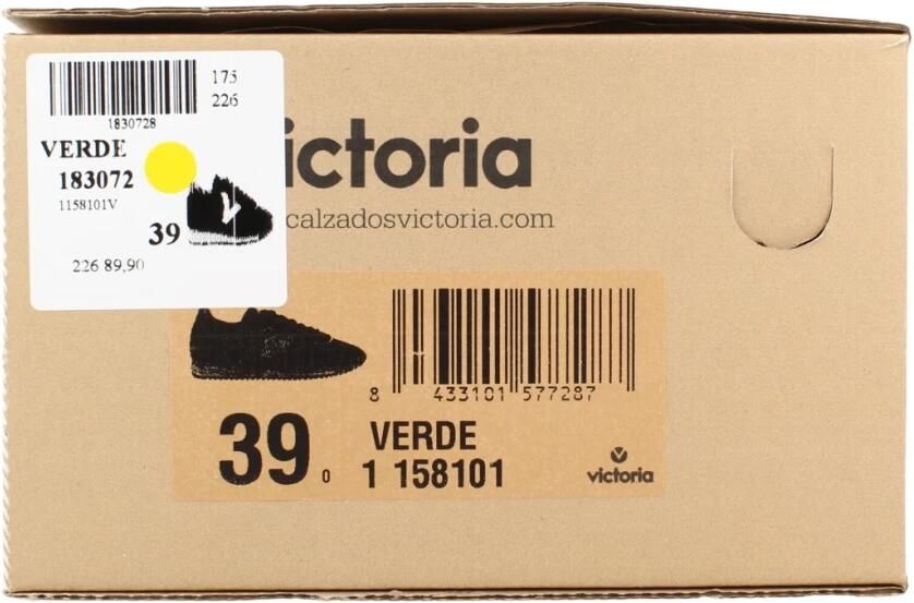 Victoria Nylon en split-lederen sneakers voor vrouwen Saturno - Foto 5