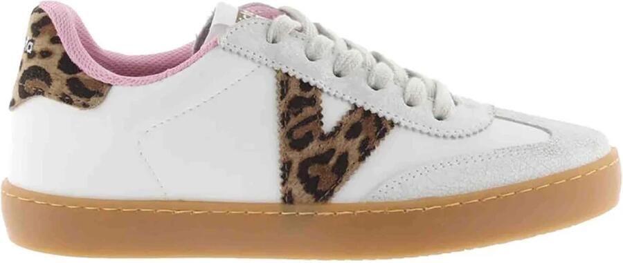 Victoria Berlin Sneaker Met Luipaard Leder Effect & Sneaker Streetwear Vrouwen - Foto 2