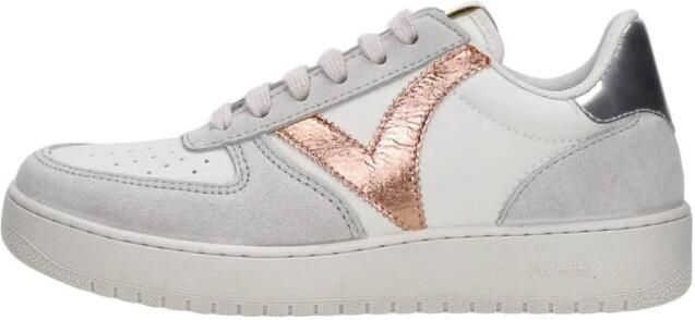 Victoria Stijlvolle Vetersneakers voor Vrouwen Beige Dames - Foto 5