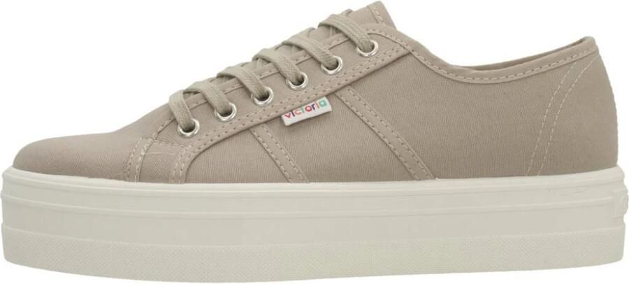 Victoria sneakers laag barcelona lona Poederroze