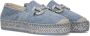 Viguera Blauwe Jeans Espadrilles Blue Dames - Thumbnail 1