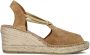 VIGUERA Sandalen Dames 2143 Sue Maat: 36 Materiaal: Suède Kleur: Bruin - Thumbnail 1
