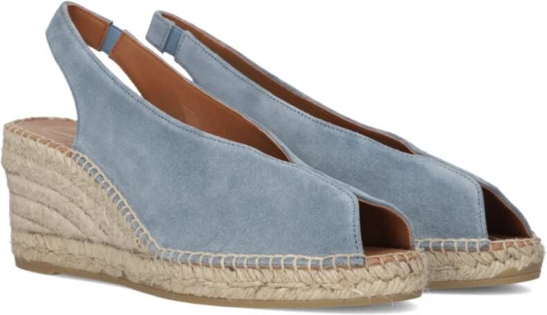 Viguera Espadrilles Jeans blauw Blue Dames