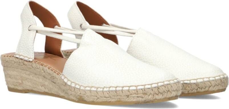 Viguera Espadrilles Wit White Dames