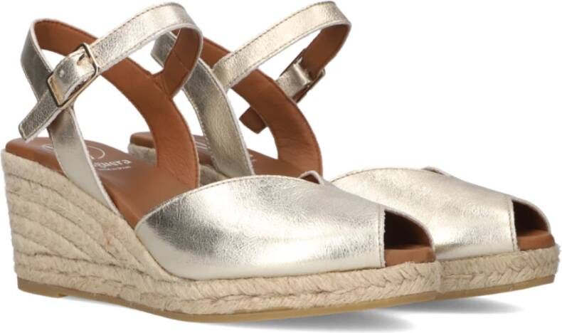 VIGUERA Sandalen Dames 2008 Met Maat: 40 Materiaal: Leer Kleur: Goud