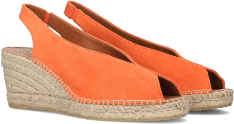 Viguera Oranje Espadrilles Orange Dames