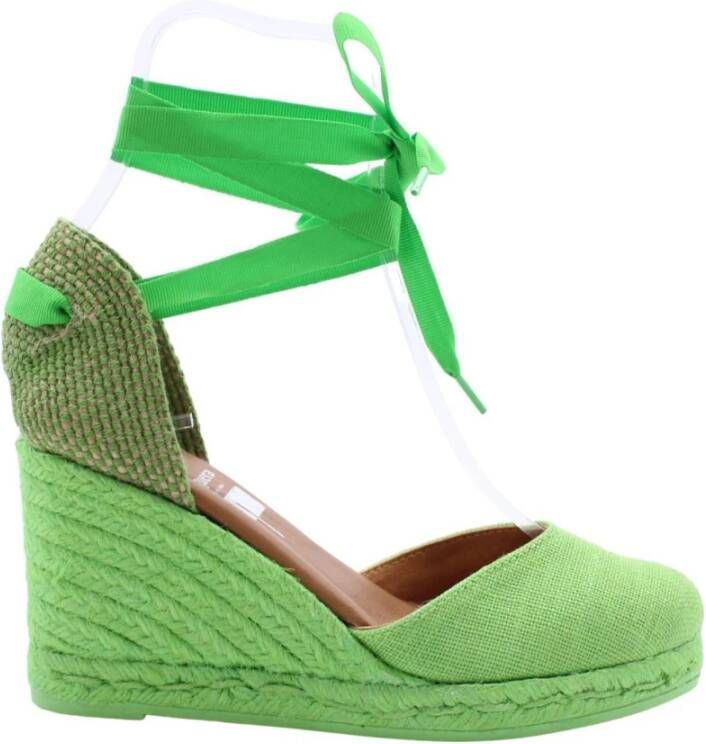 Viguera Peep Toe Peep Heel Green Dames