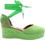 Viguera Peep Toe Peep Heel Green Dames - Thumbnail 2