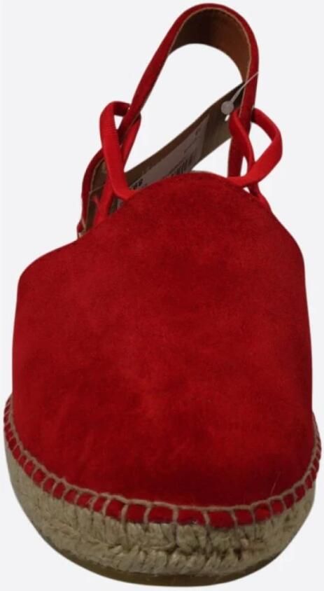 VIGUERA Espadrilles Artikel 1825 MALBORO Rood Suede - Foto 5