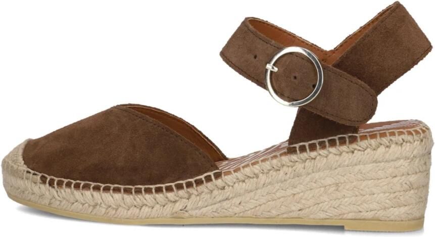VIGUERA Sandalen met Hak Dames 2381 Suède Bruin - Foto 3