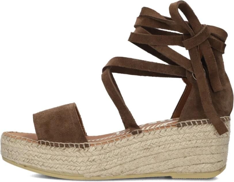 VIGUERA Sandalen met Hak Dames 2397 Suède Bruin