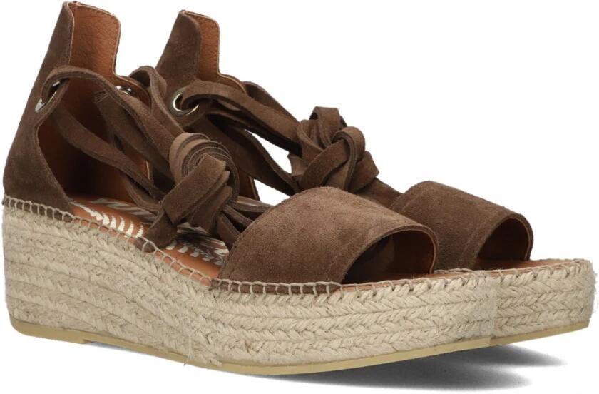 VIGUERA Sandalen met Hak Dames 2397 Suède Bruin - Foto 2