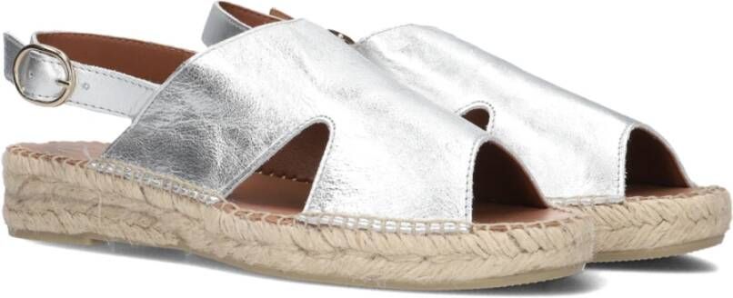 VIGUERA Espadrilles Dames 2171 Met Maat: 36 Materiaal: Leer Kleur: Zilver - Foto 2