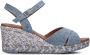 VIGUERA Sandalen Dames 2032 Maat: 39 Materiaal: Denim Kleur: Blauw - Thumbnail 2