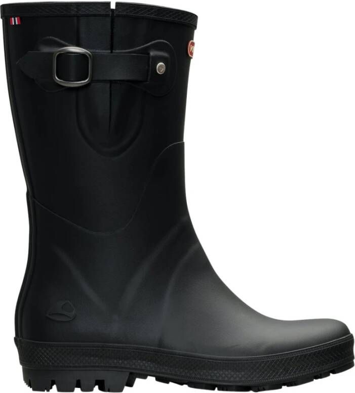 Viking Rubberboot Black Dames