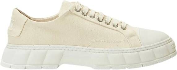 Virón 1968 Gerecyclede Canvas Sneakers Beige Dames