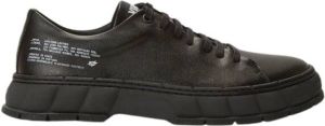 Virón 2005 Faux Leather Sneakers Zwart Heren