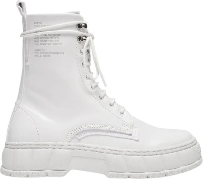 Virón Lace-up Boots White Dames