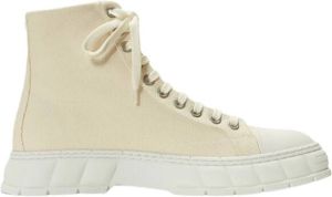Virón 1982 sneakers in beige gerecycled canvas Beige Dames