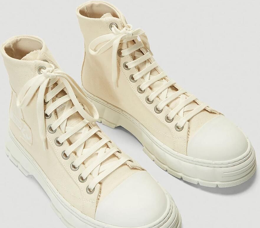 Virón 1982 sneakers in beige gerecycled canvas Beige - Foto 3