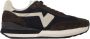 Visvim Kleurrijke Stof en Suède Trainer Sneakers Black Heren - Thumbnail 1
