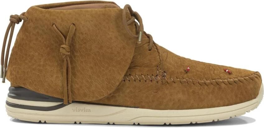 Visvim FBT Lhamo-Folk Suède Moc-Toe Chukka Laarzen