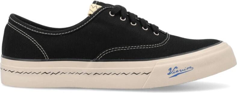 Visvim Zwarte Sneakers A del Teen Vetersluiting