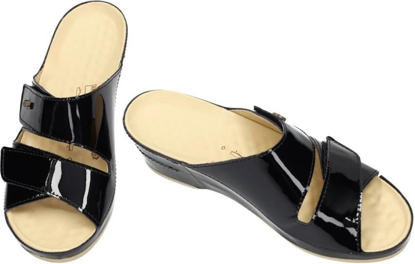 Vital -Dames zwart slippers & muiltjes - Foto 2