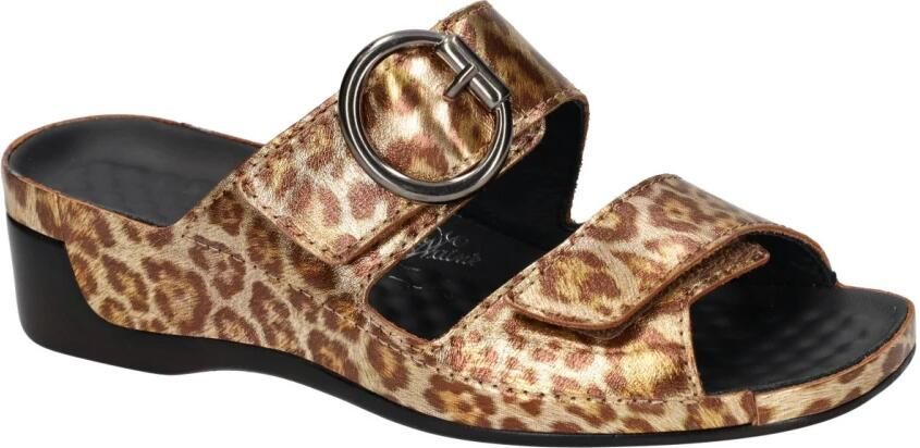 Vital -Dames dierprint slippers & muiltjes