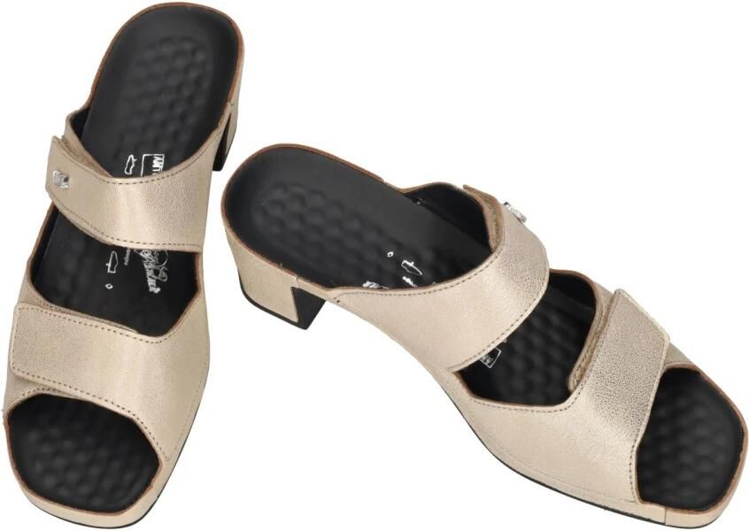 Vital -Dames goud slippers & muiltjes - Foto 2