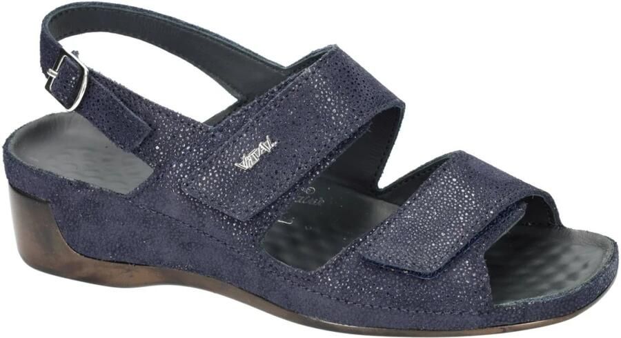 Vital -Dames blauw donker sandalen