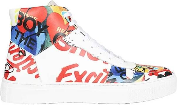 Vivienne Westwood Hoge leren sneakers
