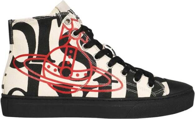 Vivienne Westwood Katoenen High-top Sneakers