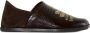 Vivienne Westwood Krokodil-Effect Leren Platte Schoenen - Thumbnail 1