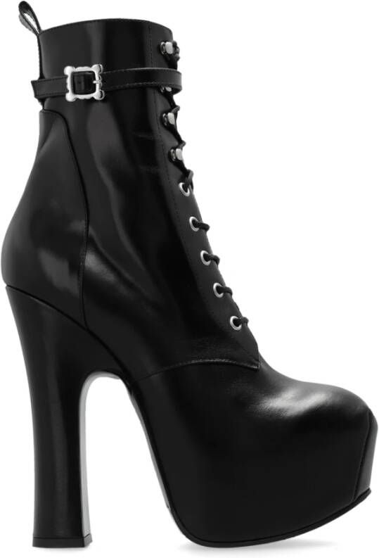 Vivienne Westwood Pleasure platform laarzen Black Dames