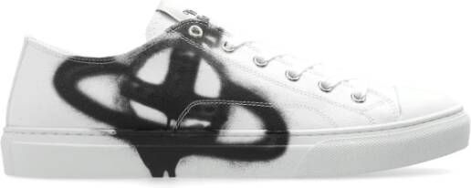 Vivienne Westwood Plimsoll lage top 2.0 sneakers White Heren