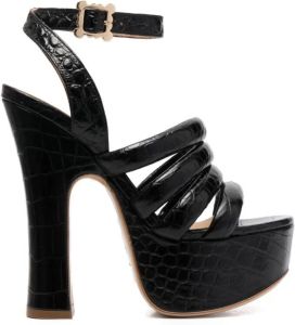 Vivienne Westwood Sandalen met hoge hakken Zwart Dames