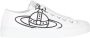 Vivienne Westwood Witte en zwarte plimsoll lage sneakers White Dames - Thumbnail 9