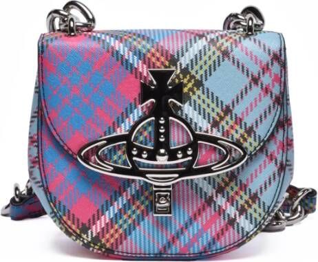 Vivienne Westwood Stijlvolle Schoudertas met Combinatieslot