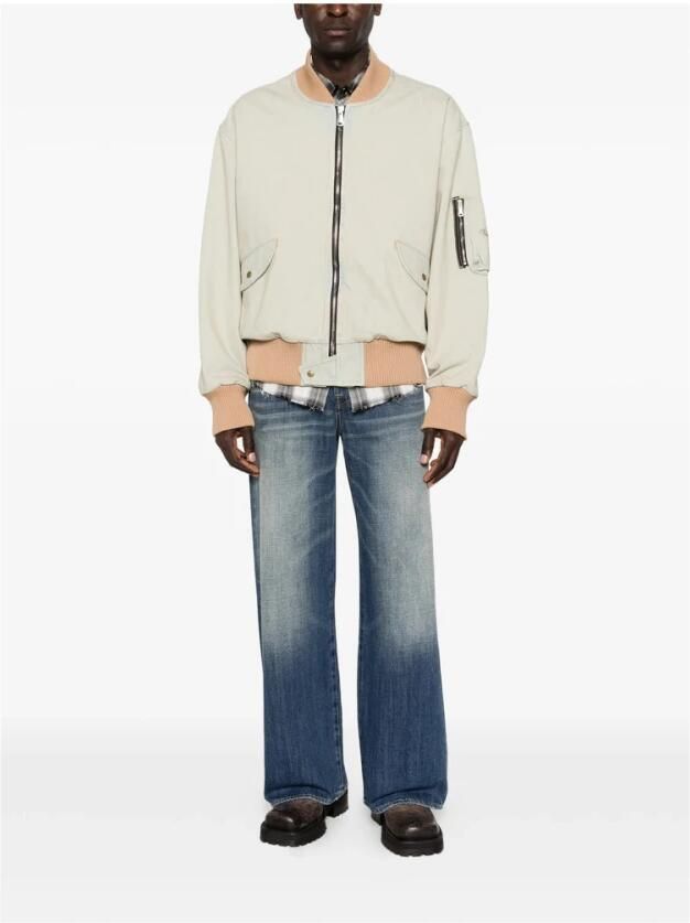 Vivienne Westwood Bomberjack met ribboord en ritssluiting - Foto 2