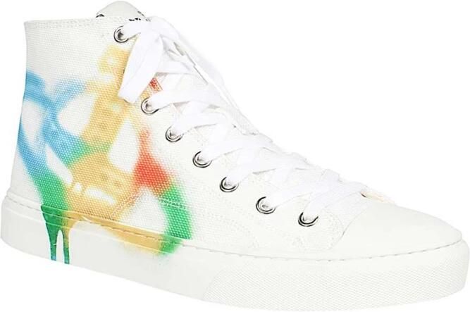 Vivienne Westwood Ronde Neus High-Top Sneakers