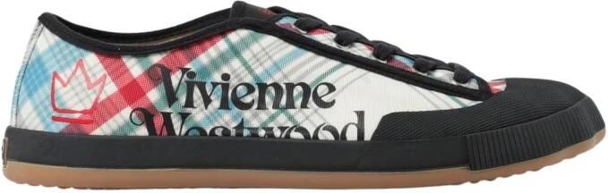 Vivienne Westwood Tartan Orb LowTop Sneakers