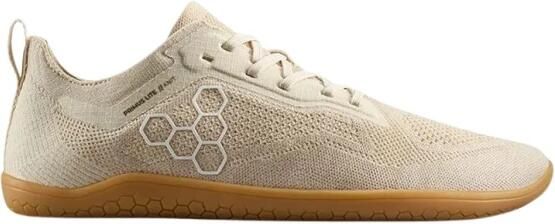 Vivobarefoot Primus Lite Knit Natural Barefoot Schoenen Beige Man