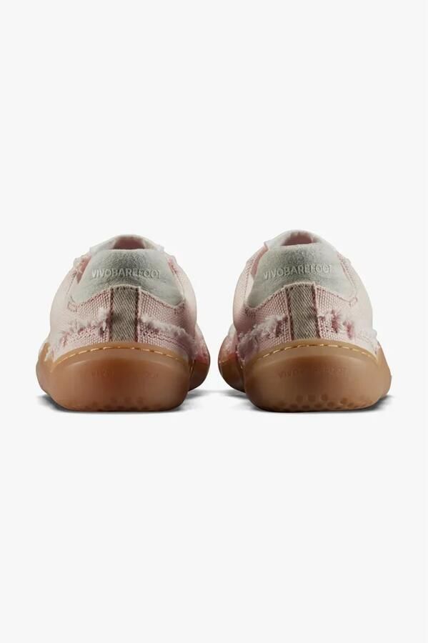 Vivobarefoot Gobi Canvas Barefoot Schoenen Beige Roze Vrouw - Foto 5
