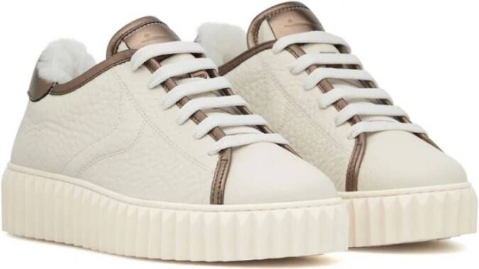 Voile blanche Adele Macro Bottled Conchiglia-Peltro Sneakers Beige Dames