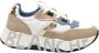 VOILE BLANCHE Lage Sneakers Dames Club105 Maat: 37 Materiaal: Suède Kleur: Wit - Thumbnail 2