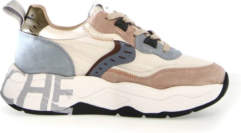 Voile blanche Stijlvolle Club Sneakers voor Vrouwen Multicolor Dames