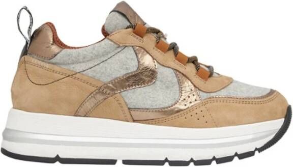 Voile blanche Beige Marple Sneakers Multicolor Dames