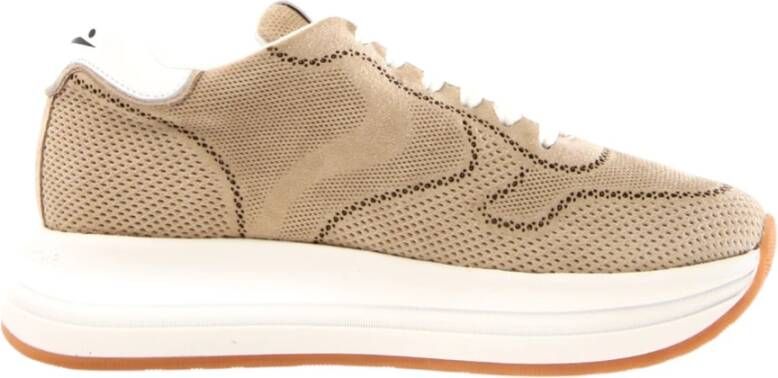 Voile Blanche Beige Sneakers Mod. Merry 015